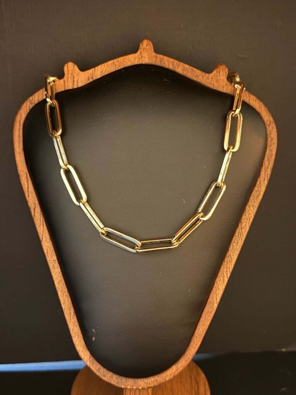 Melinda Maria Carrie Chain Necklace 8mm Gold